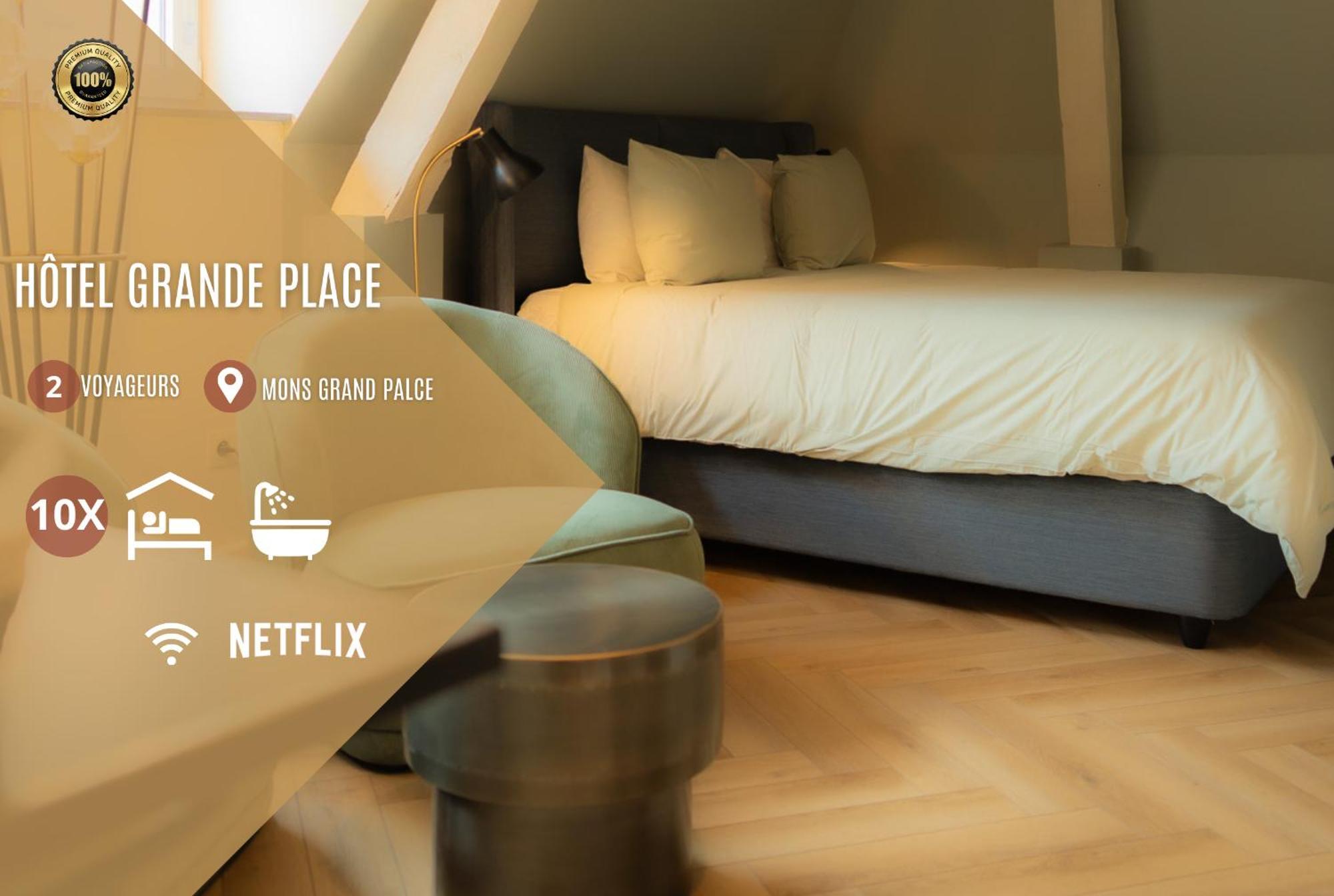 Hotel Grand Place Mons Exterior foto